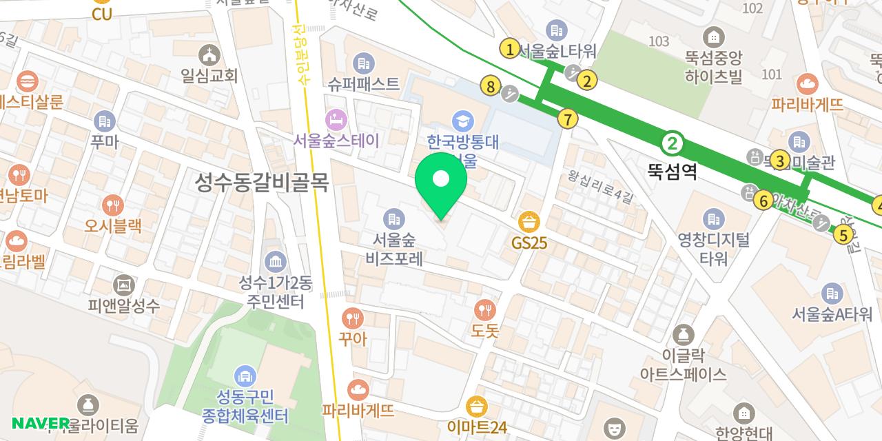 Map showing where Haneum is