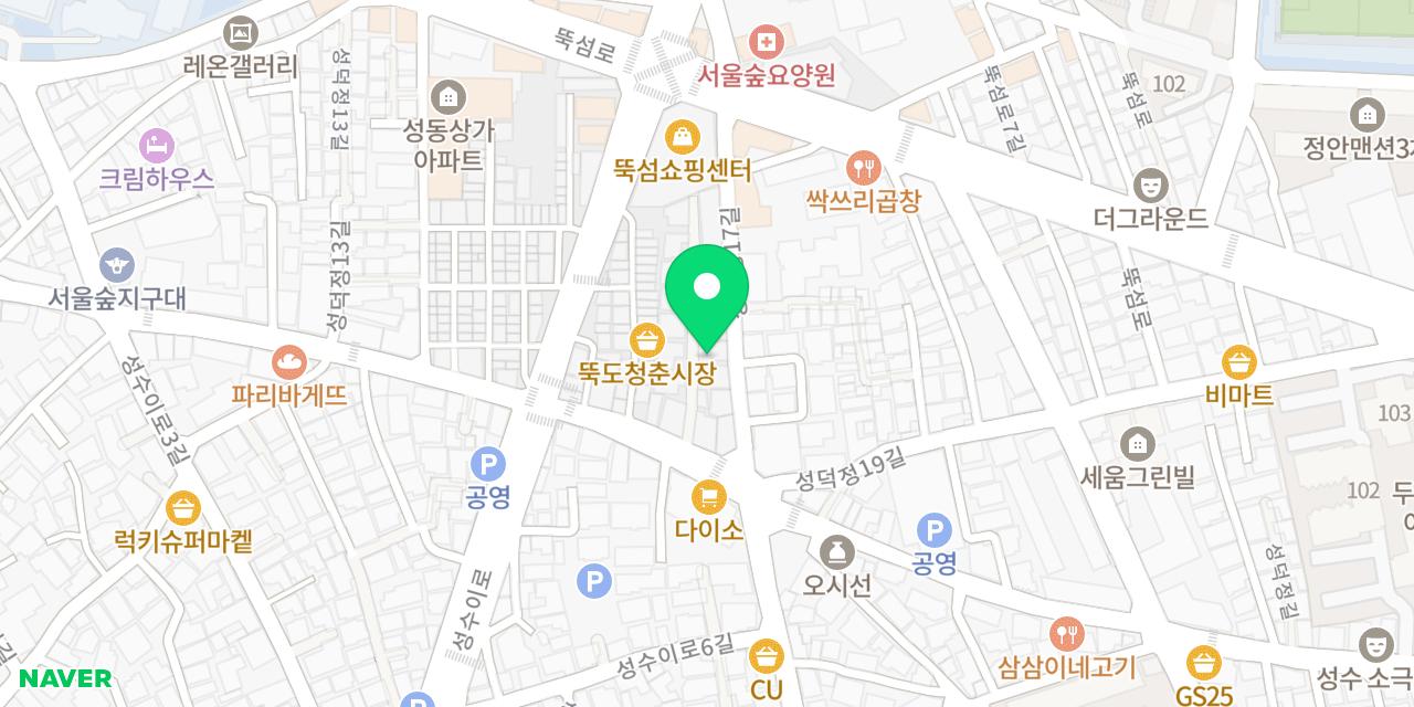 Map showing where Gyejaram is
