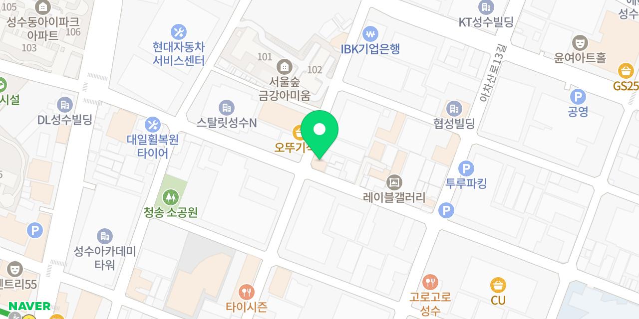 브레이크 사일런스 위치가 표시된 지도