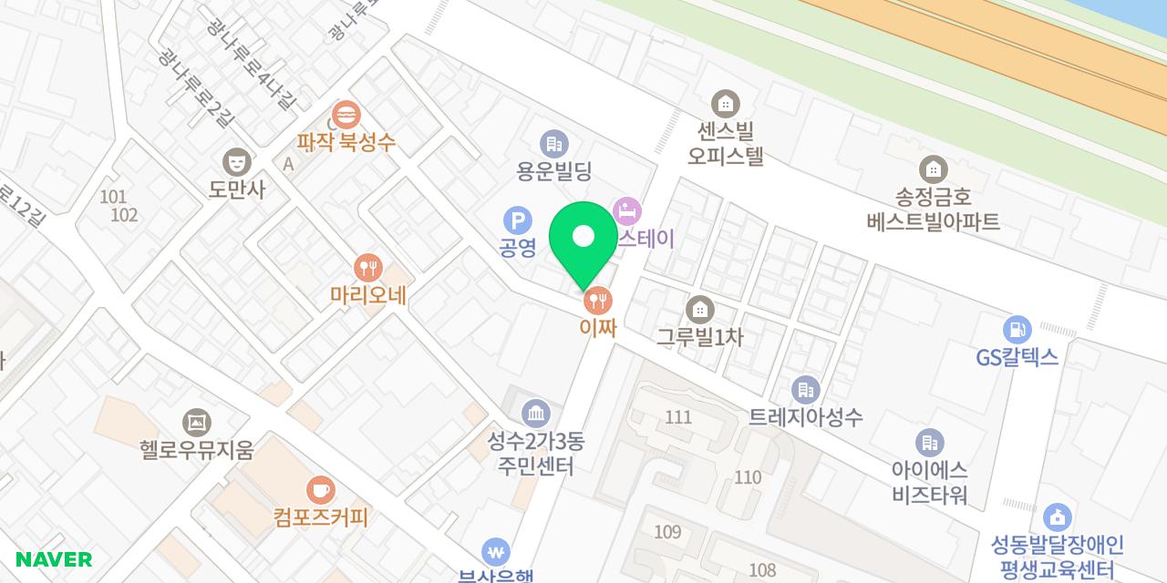 Map showing where IZZA is