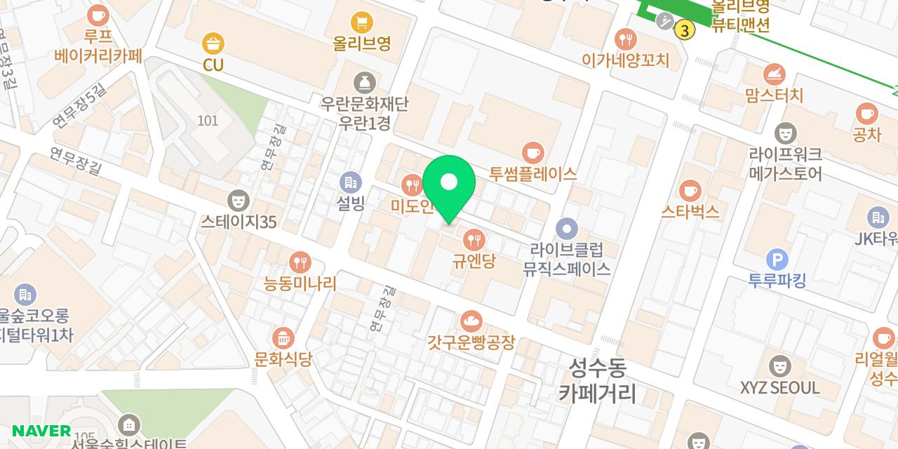 키키노히호 위치가 표시된 지도