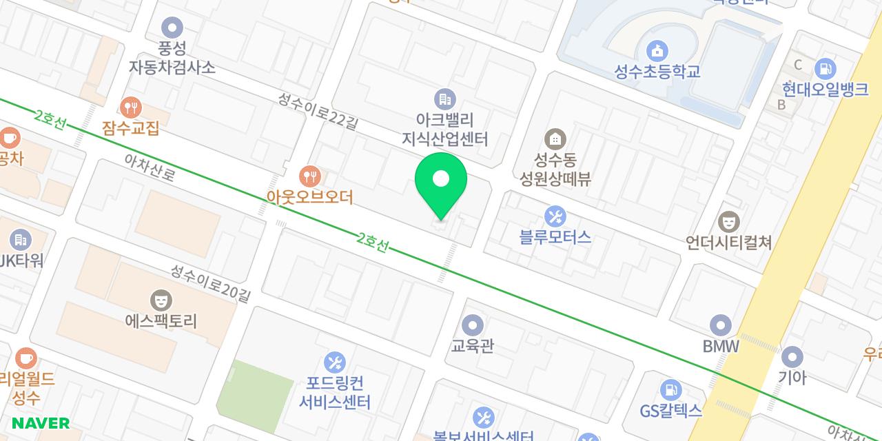 Map showing where T Coffee is