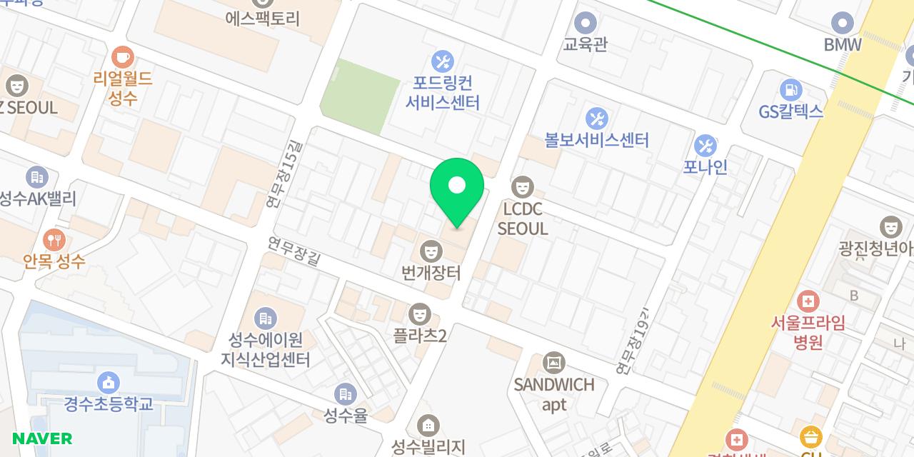 프롤라 위치가 표시된 지도