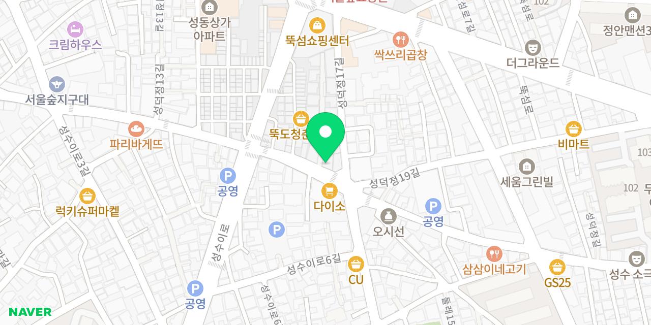 호루 위치가 표시된 지도