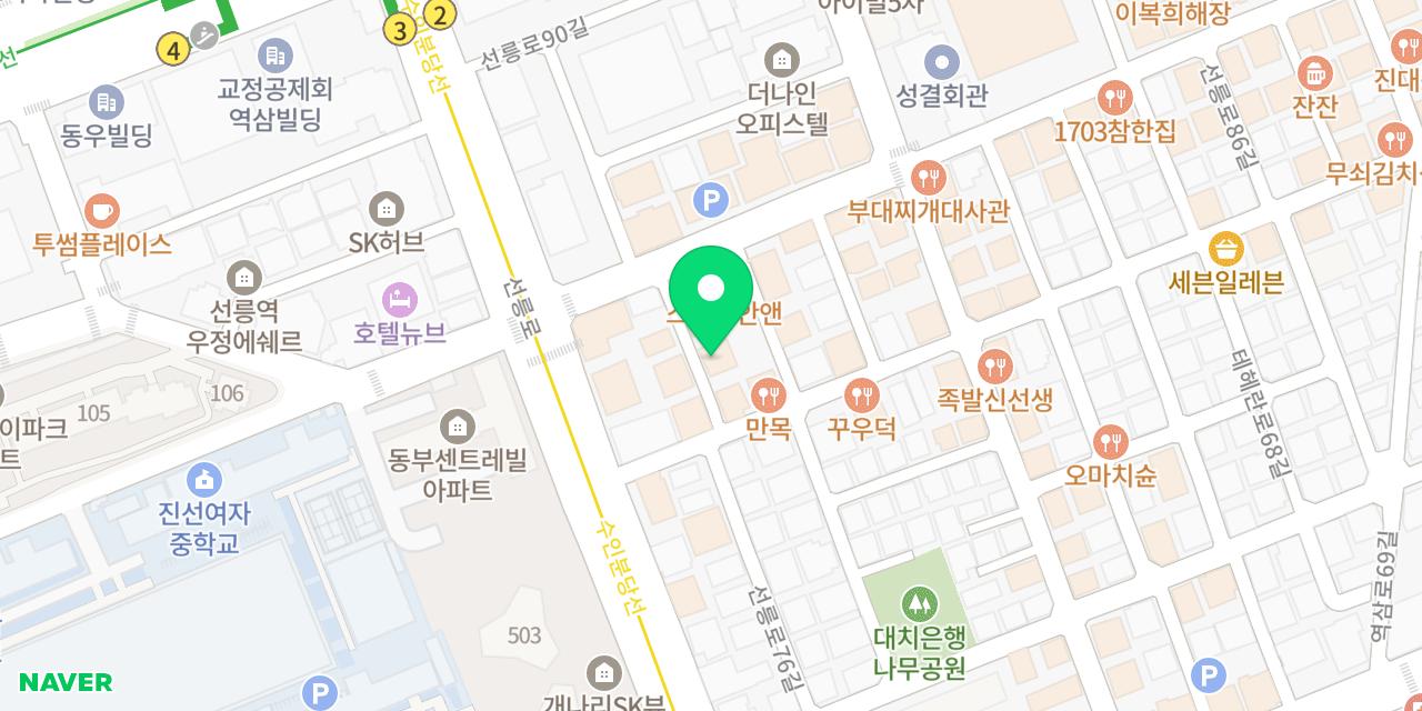 Map showing where Dongeuria is