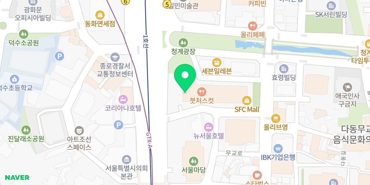 Map showing where Gyeongseong Jangeo is