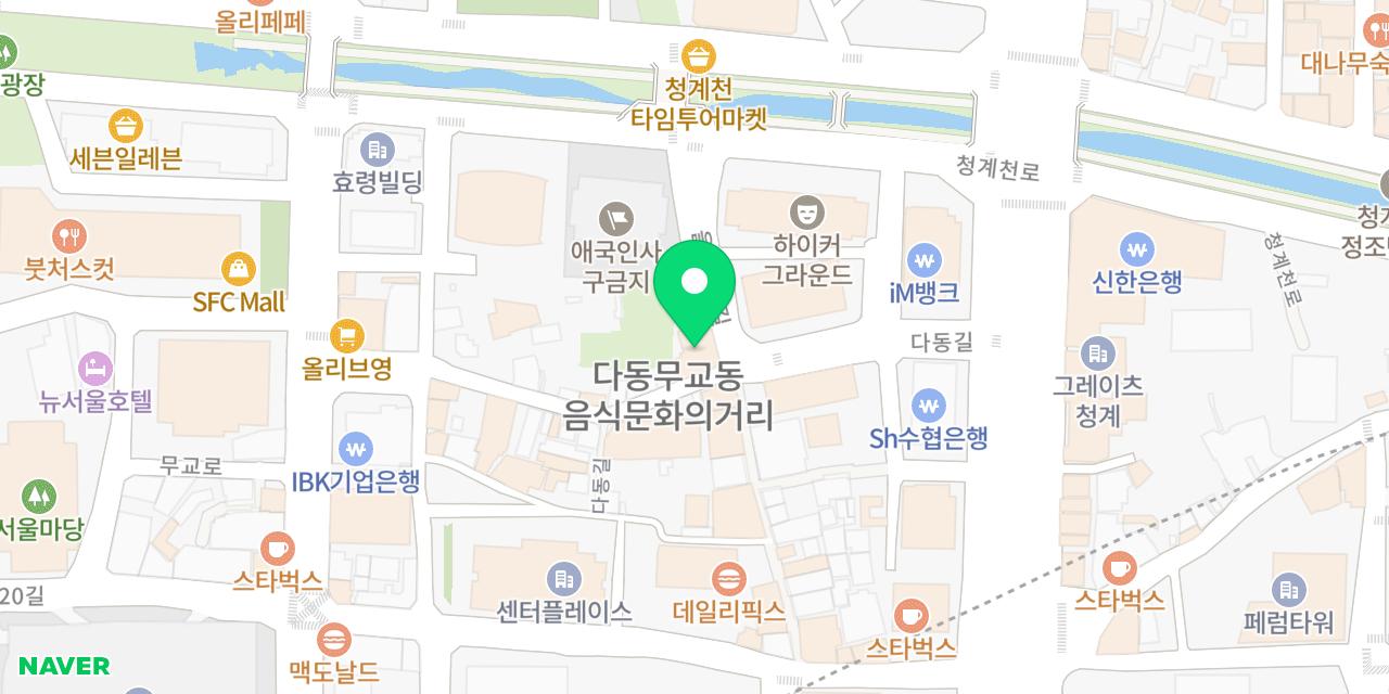 Map showing where Hyangseol Jurang is