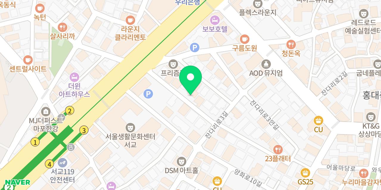 Map showing where Toonique is