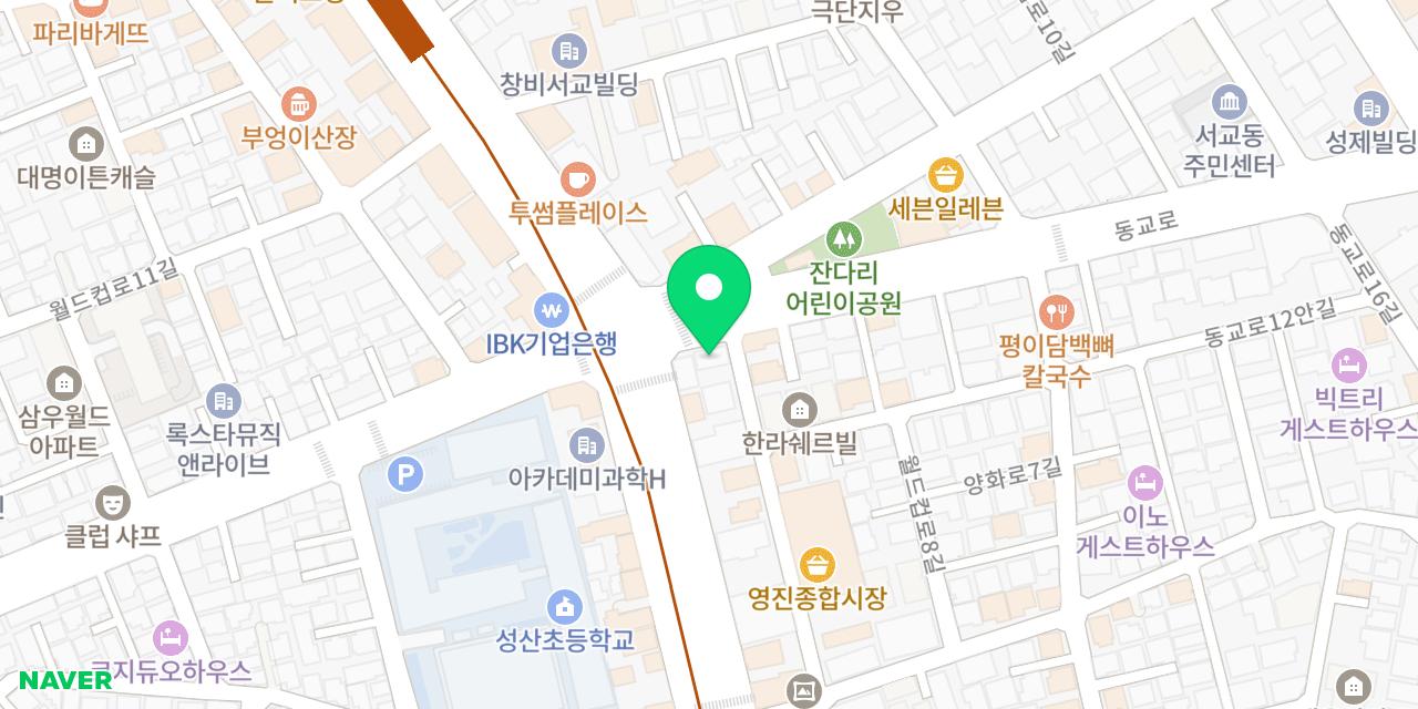 Map showing where Ganghwa Tongtong Saenggogi is