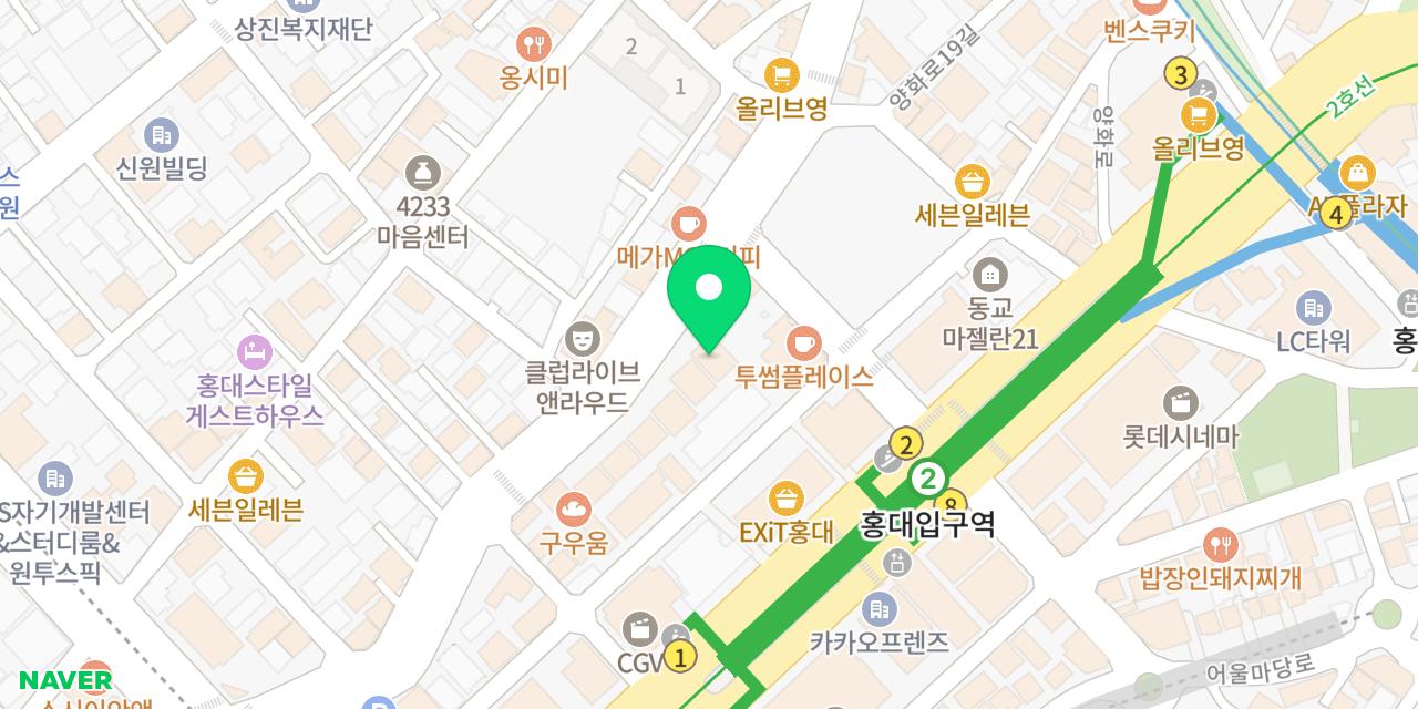 Map showing where Idaejo Ppyeodagwi is