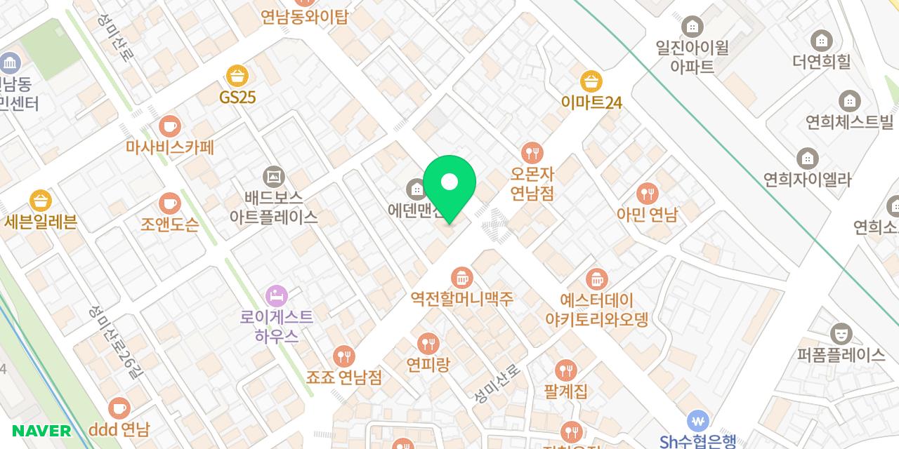 Map showing where Damsori is