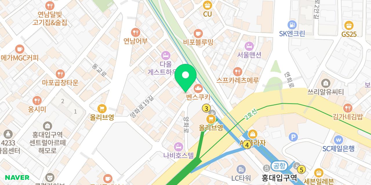 Map showing where BriBeet is
