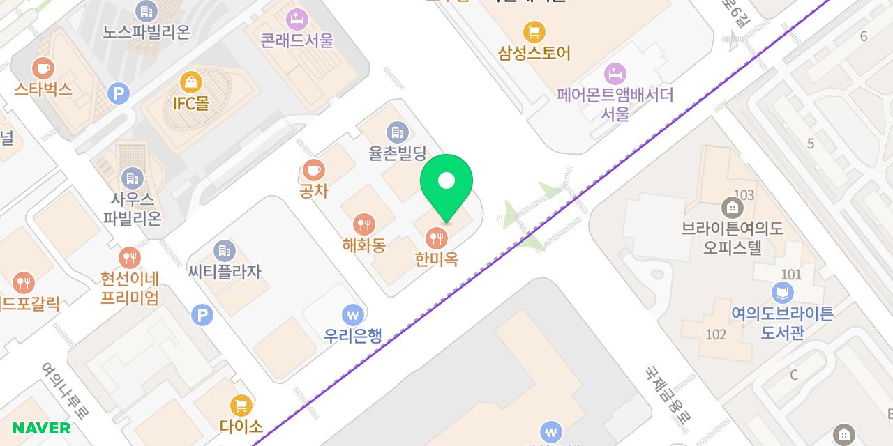 Map showing where Hanmiok is