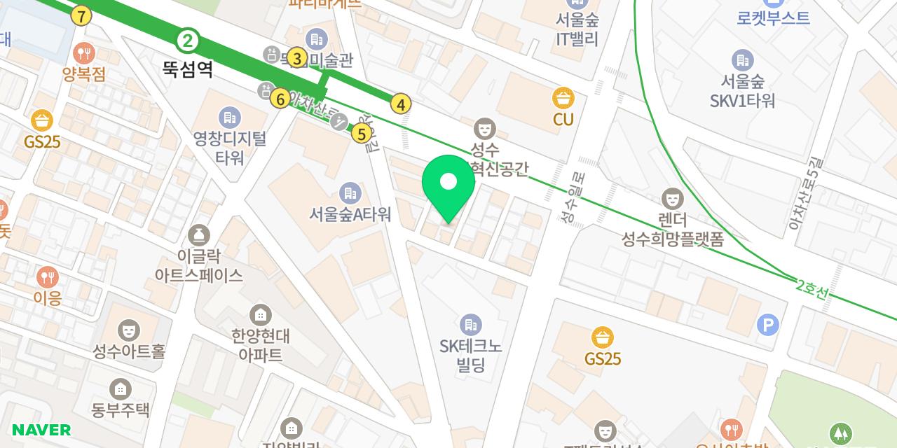 Map showing where Eau de Vie is