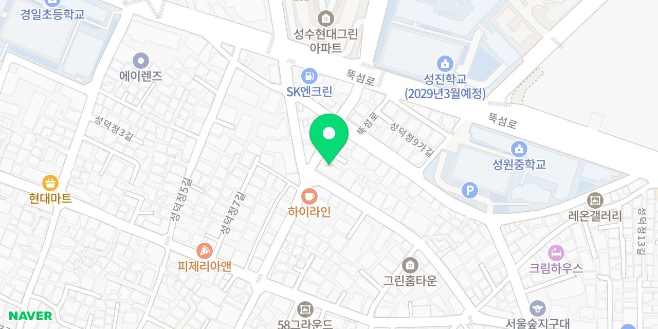 Map showing where Gamasot Chueotang is