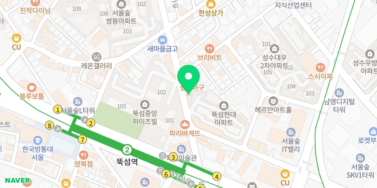 Map showing where Gamjungsun Project is