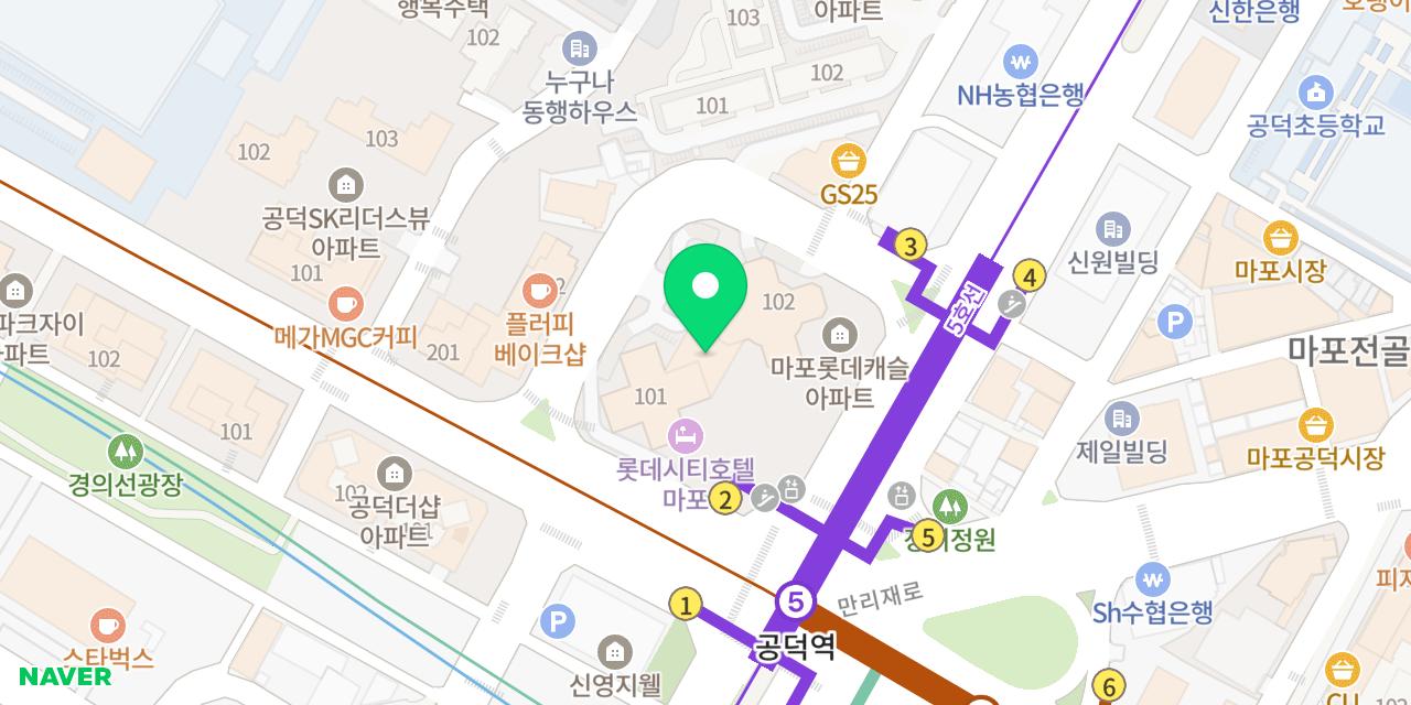 Map showing where WOOSOO is