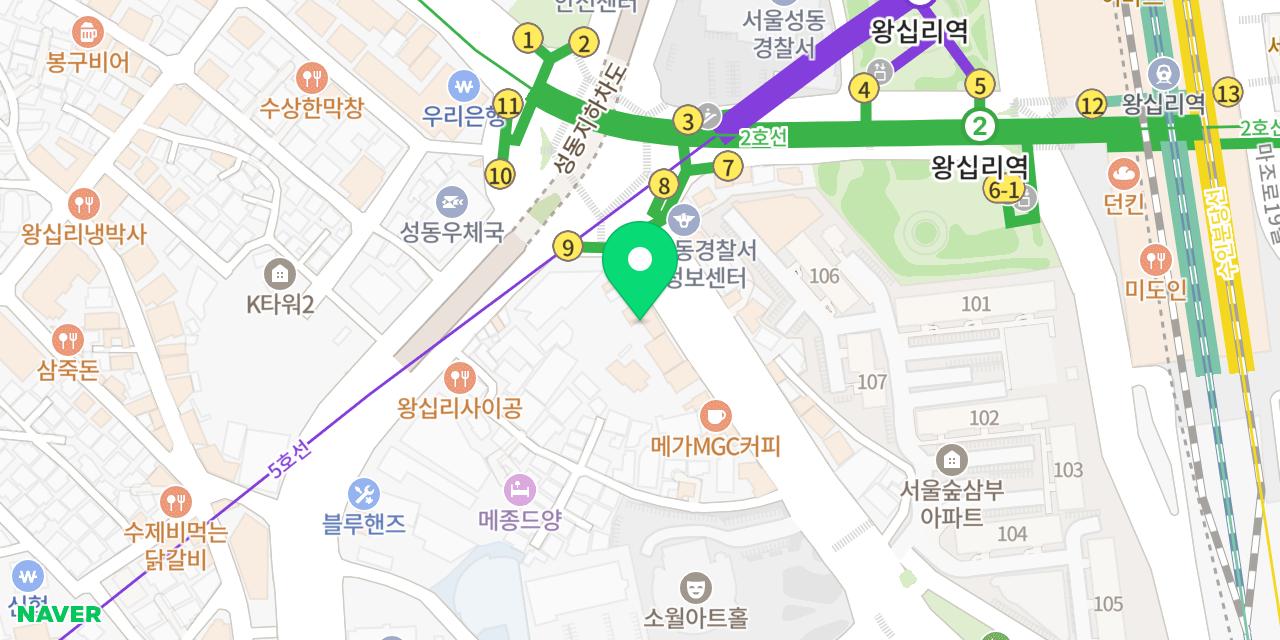 Map showing where Sushidoku Gen is