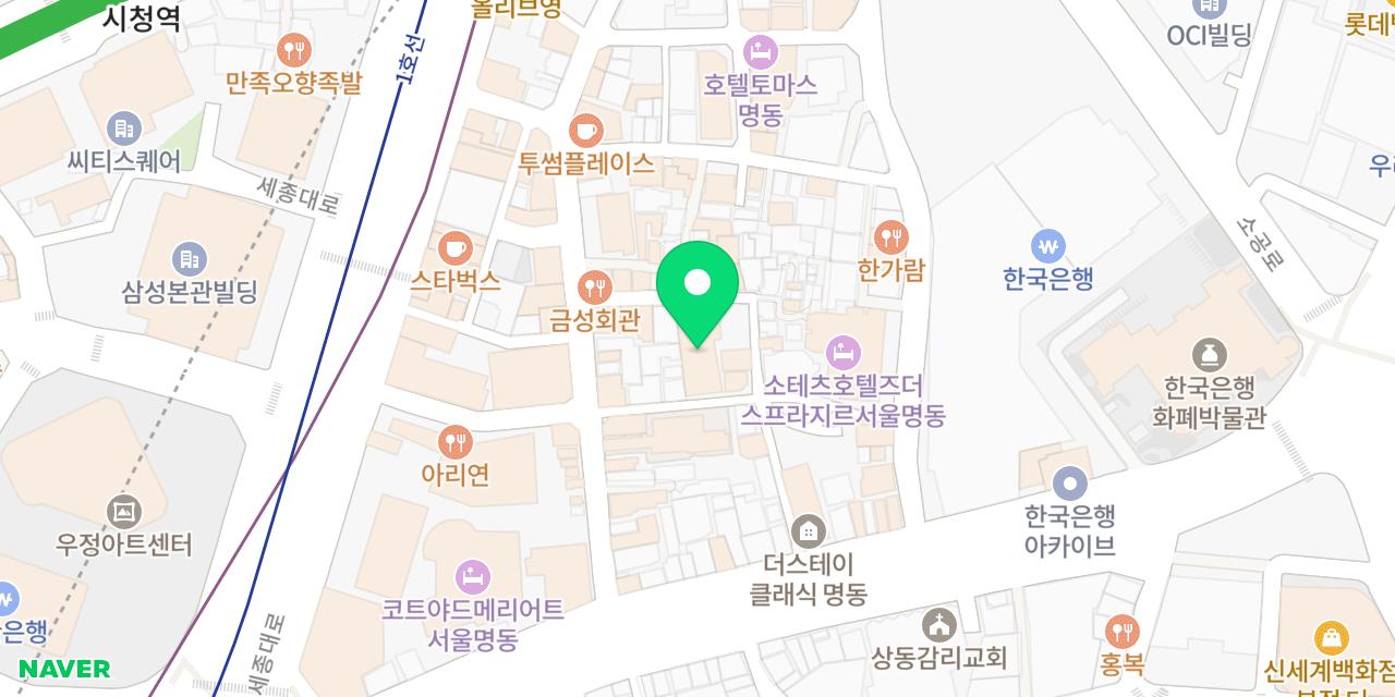 Map showing where Masinneun Samgyeopsal 2-hojeom is