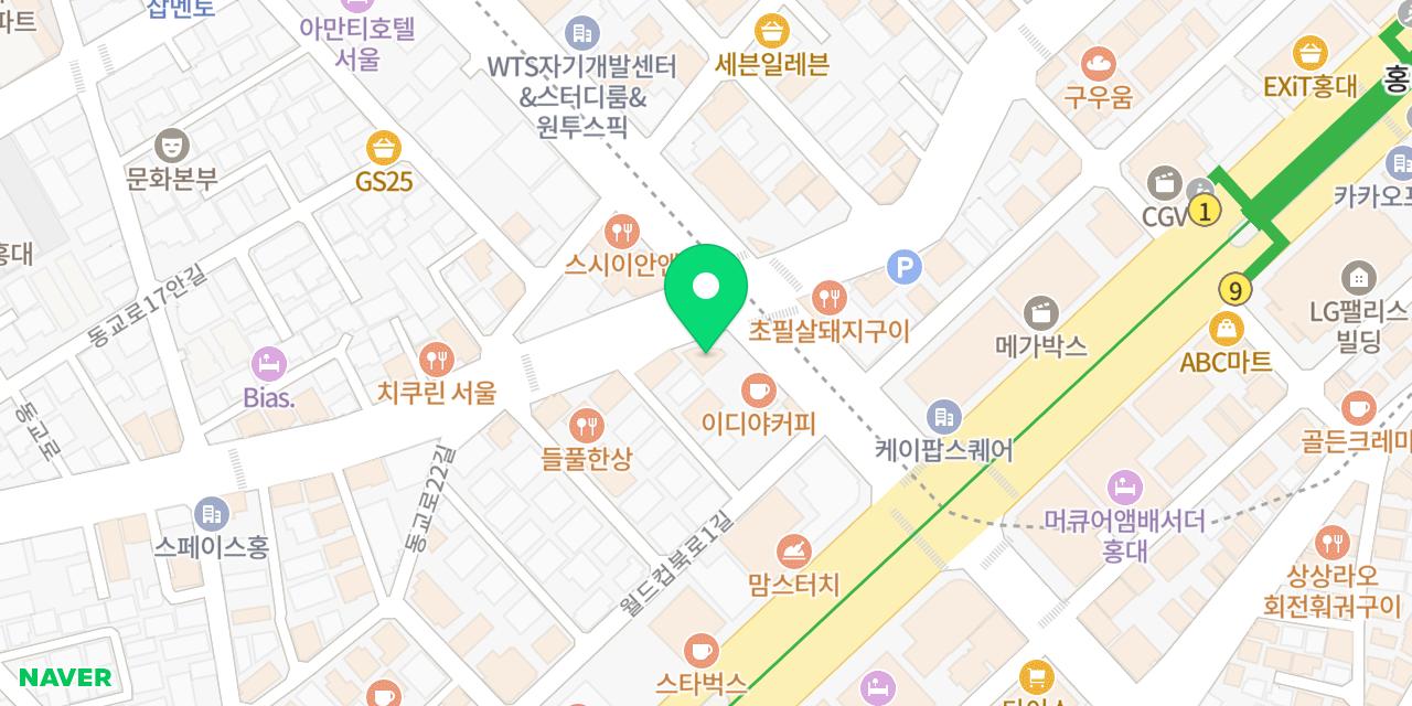 Map showing where Yukjeon Gukbap Seogyo-jeom is