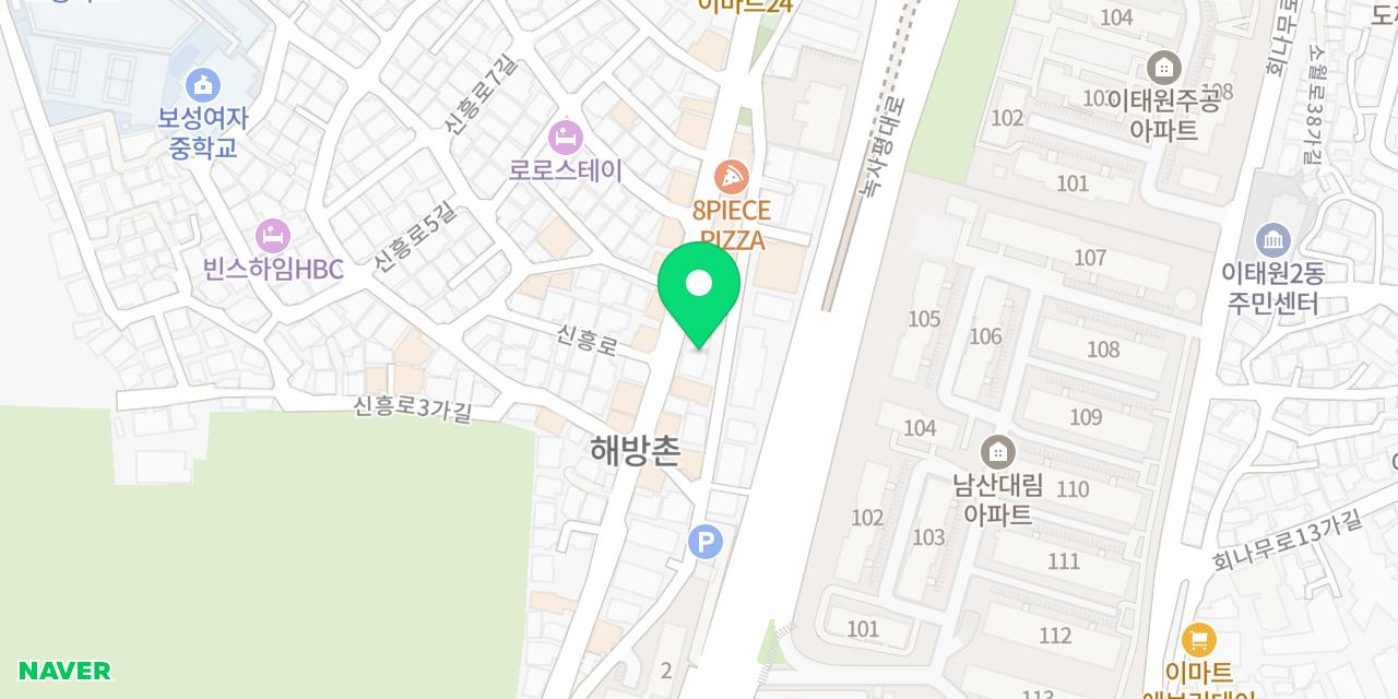 Map showing where TACO STAND is