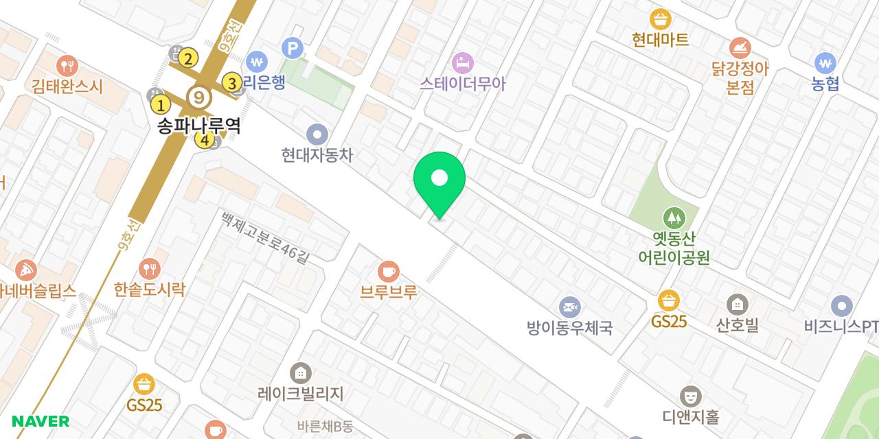 Map showing where Buja Chimaek is