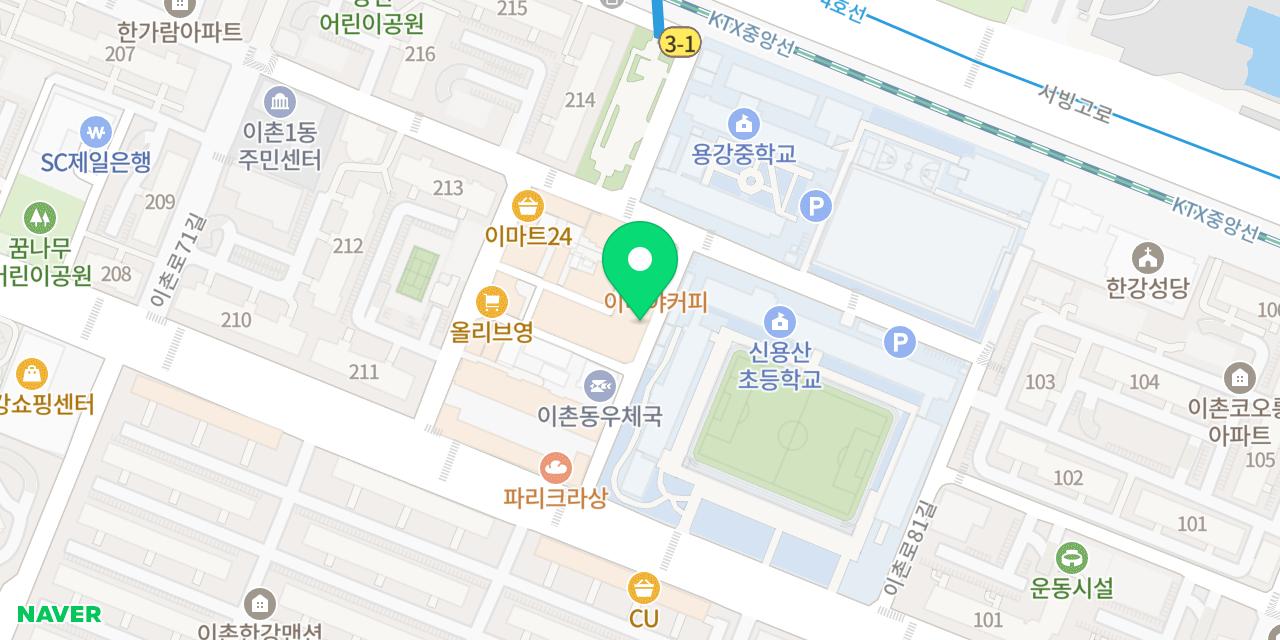 Map showing where Reubeonmi Ichon Bonjeom is