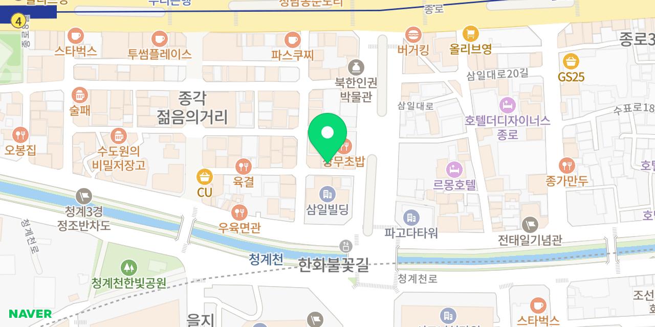 Map showing where BLUE HOUR is