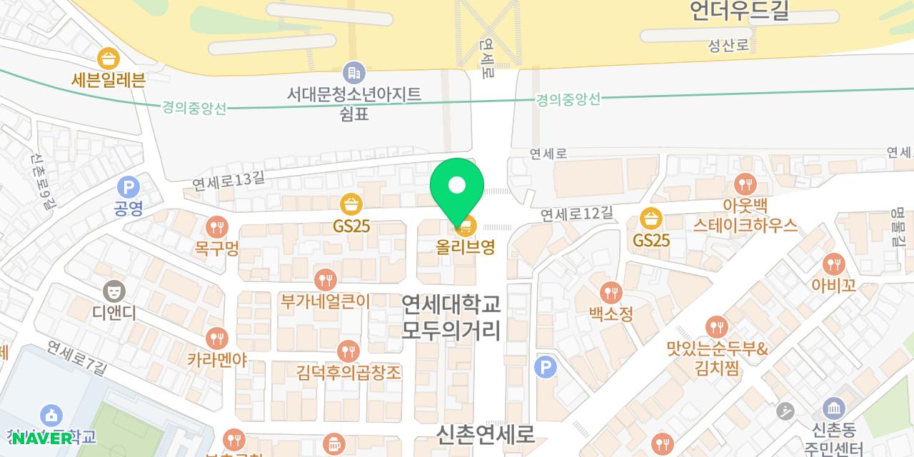 Map showing where Horang Hoejeon Hwoguo is