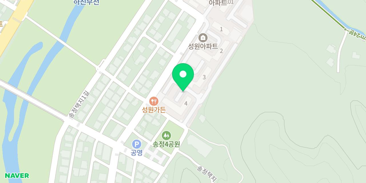 Map showing where Seongwon Gadeun is
