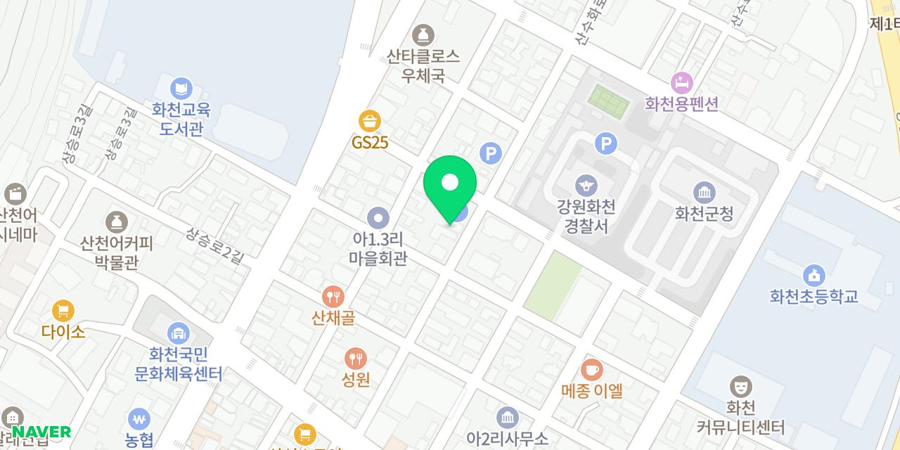 Map showing where Hwacheon Kodari is