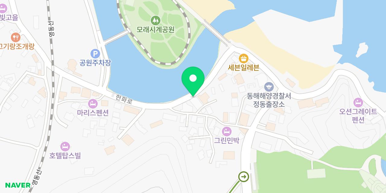 Map showing where Haedonga is