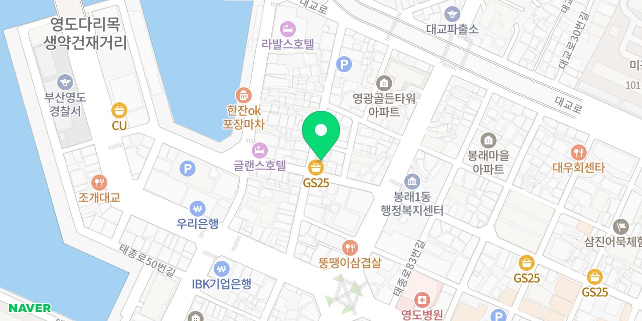 Map showing where Hwamokjeong Ttaro-gukbap is
