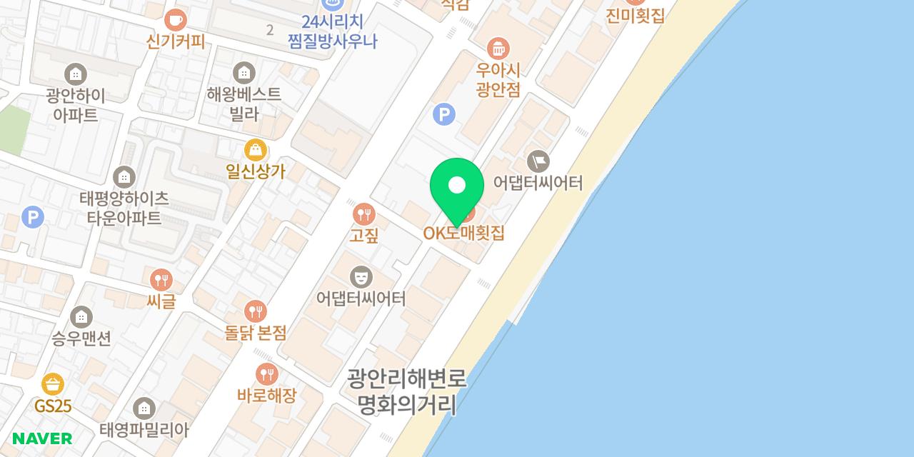 Map showing where Maenggu Pocha is