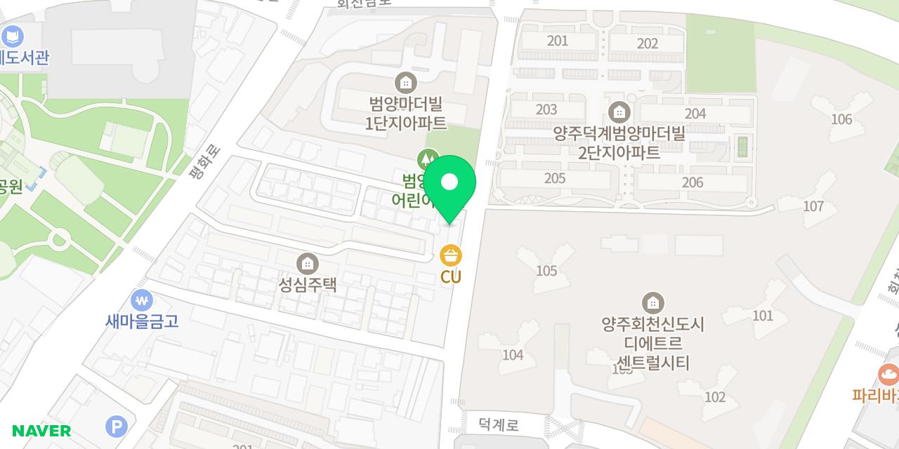 Map showing where Donkkot Samgyeop is