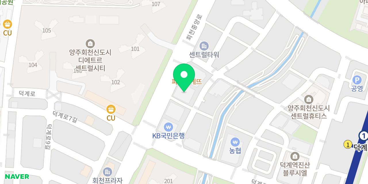 Map showing where Cheongchundon is