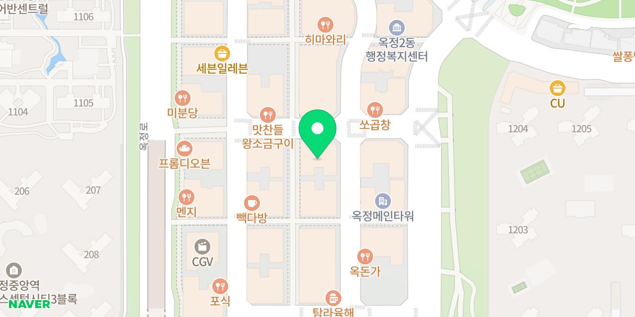Map showing where Agape Kalguksu is