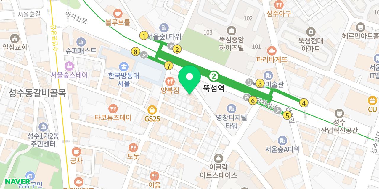 Map showing where DAYLIT is