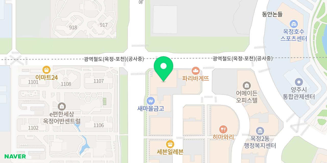 Map showing where Hyojadong Sotttukkeong is