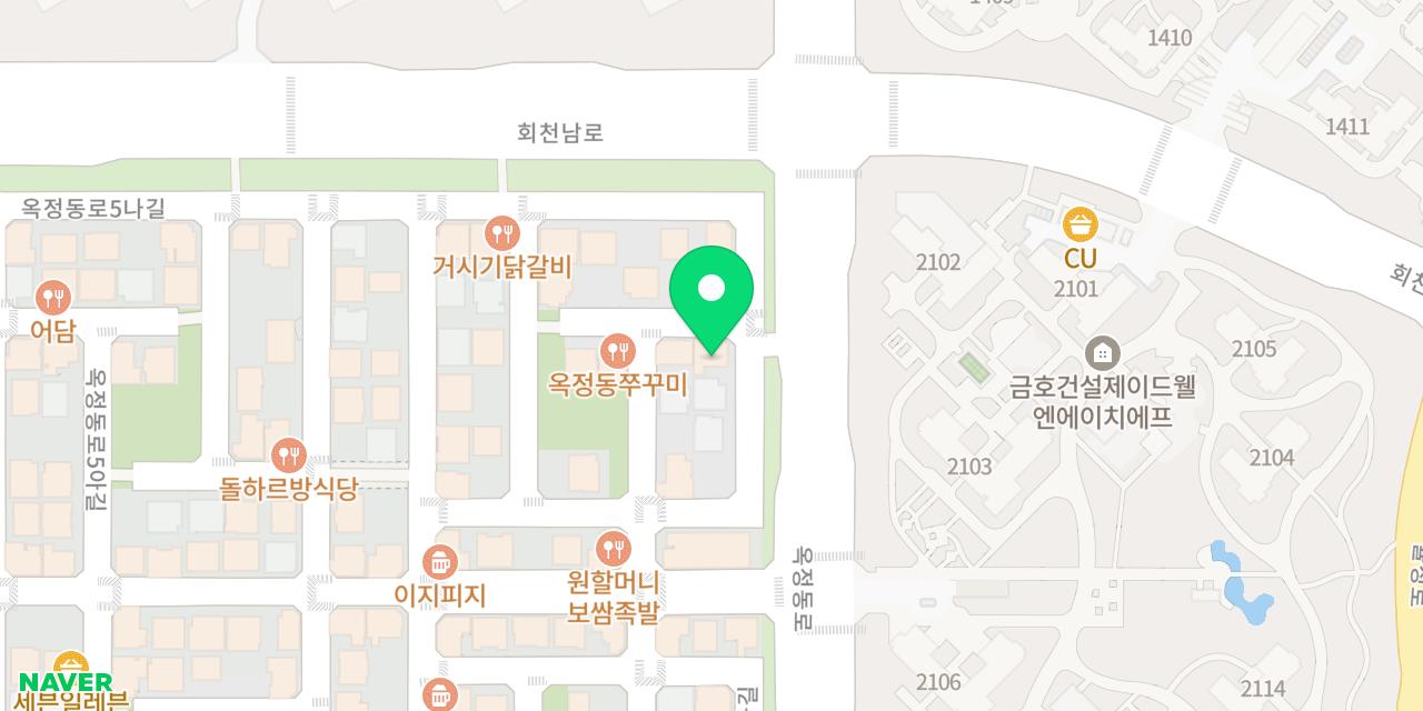 Map showing where Musoe Samgyeop is
