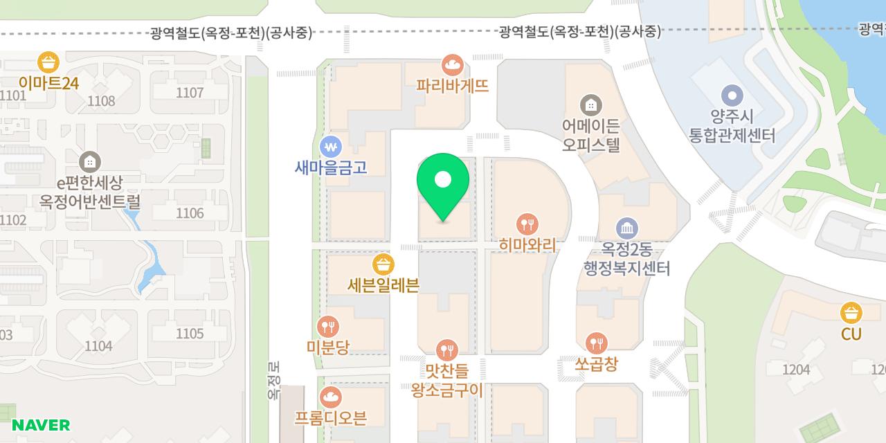 Map showing where Wolmidang Okjeong Sindosi-jeom is