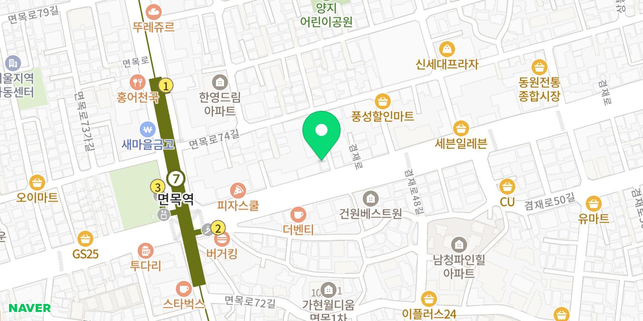Map showing where Myeonmok Yeonip Makchang is