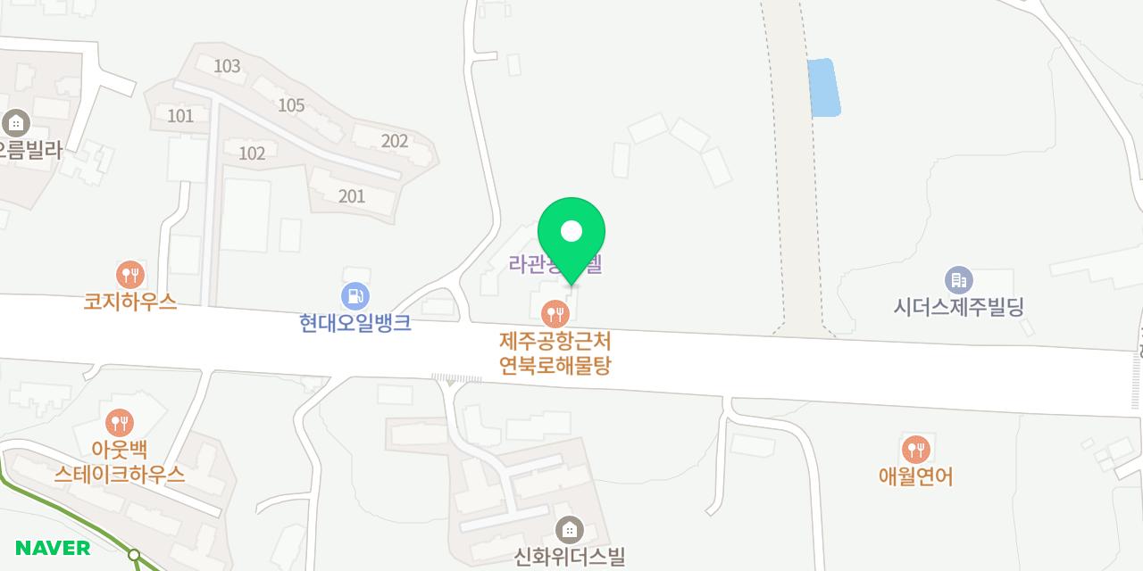 Map showing where Yeonbungno Haemultang is
