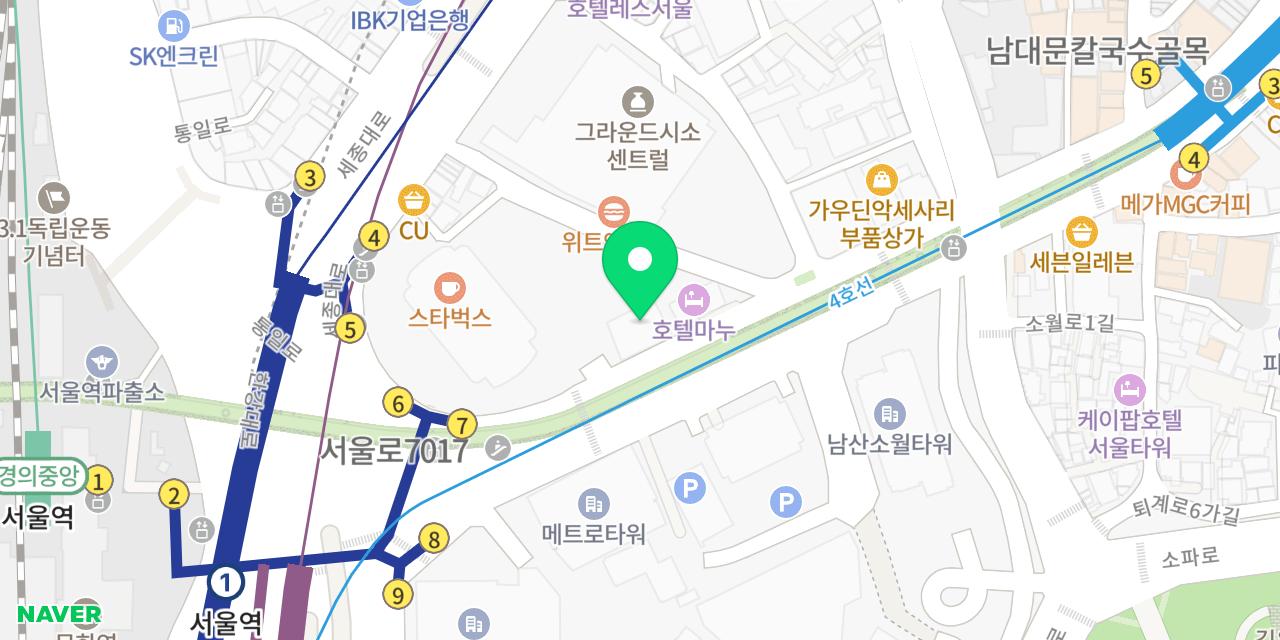Map showing where Knotted is