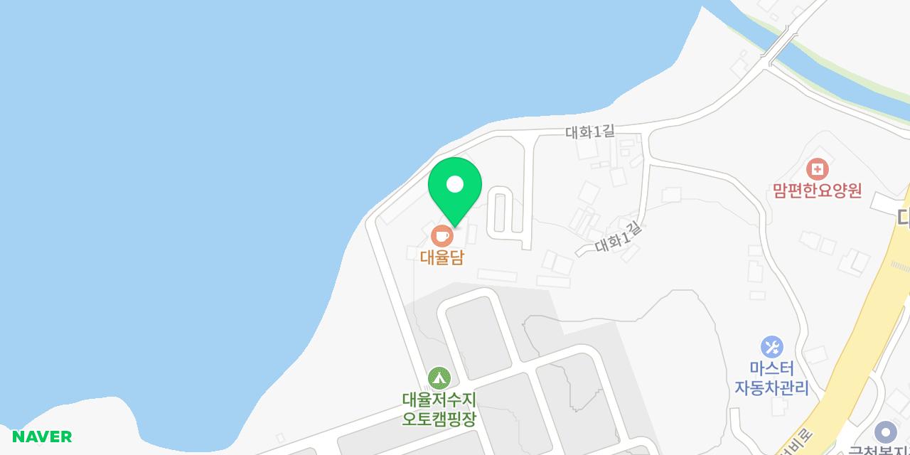 Map showing where DAEYULDAM is