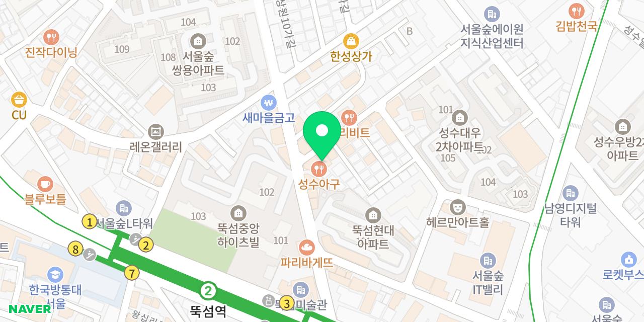 Map showing where RELATION is