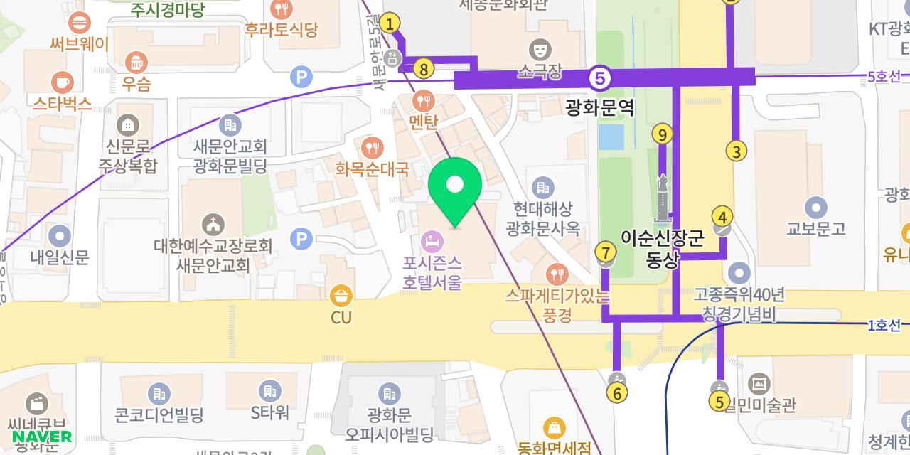 Map showing where Yu Yuan is