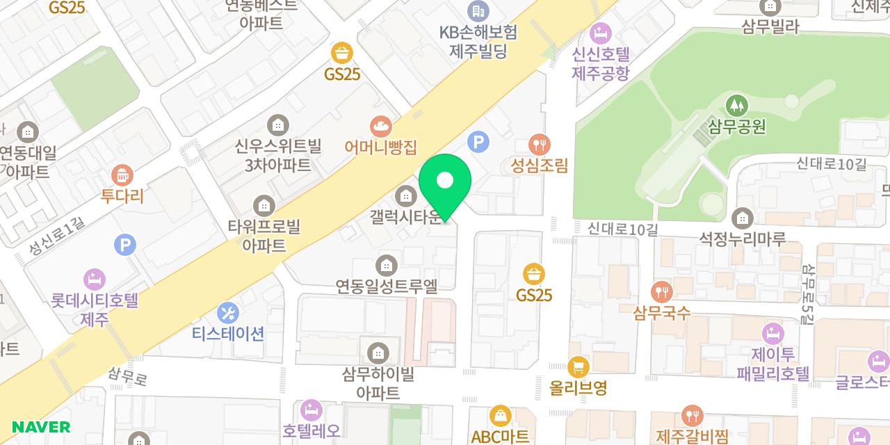 Map showing where Manseon Bada is