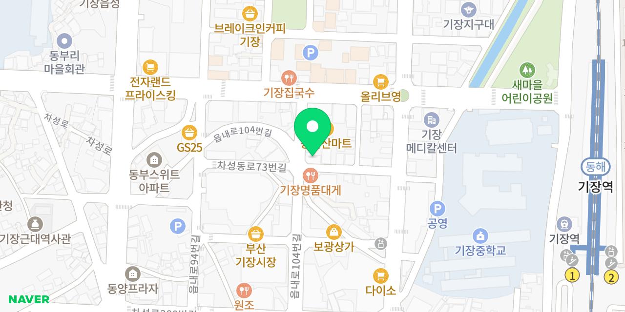 Map showing where Daege Hauseu is