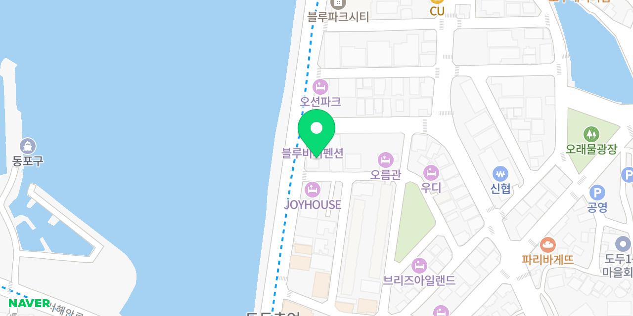 Map showing where Sammi Hoetjip Jeju Gonghang-jeom is